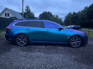 2008 Mazda 6 II (GH), синий, 898456 рублей, вид 4
