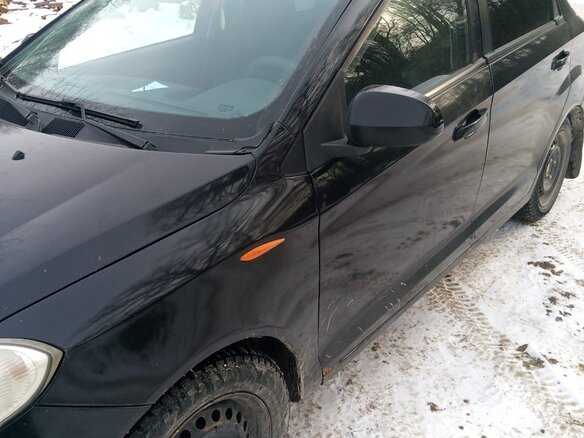 2012 Chery Bonus (A13), чёрный, 320000 рублей - вид 4
