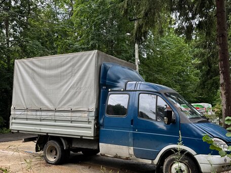 2006 ГАЗ ГАЗель (33023/330273) Фермер, синий, 450000 рублей, вид 1