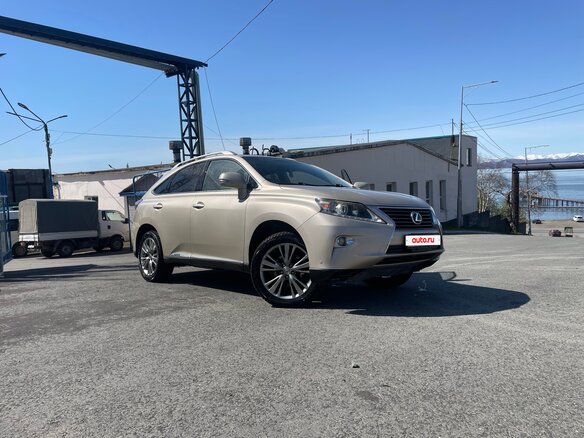 2013 Lexus RX 450h III Рестайлинг, золотистый, 2550000 рублей - вид 1