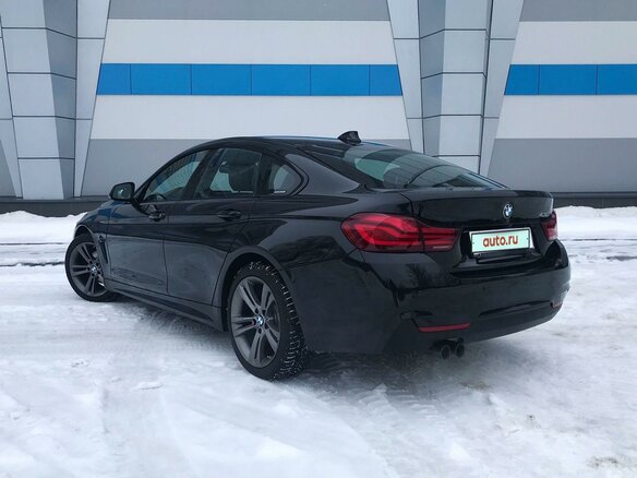 2017 BMW 4 серии 430i F32/F33/F36 Рестайлинг, чёрный - вид 3