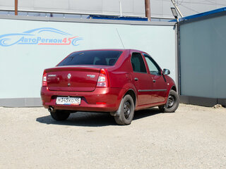 2012 Renault Logan I Рестайлинг, красный, 350000 рублей, вид 4