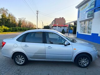 2013 Lada (ВАЗ) Granta I, серебристый, 380000 рублей, вид 4