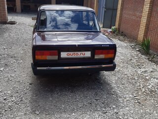 2010 Lada (ВАЗ) 2107, красный, 450000 рублей, вид 3