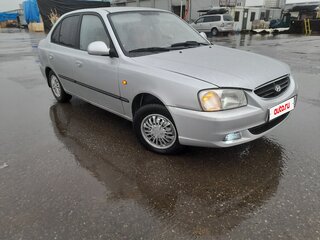 2005 Hyundai Accent ТагАЗ II, серебристый, 320000 рублей, вид 5
