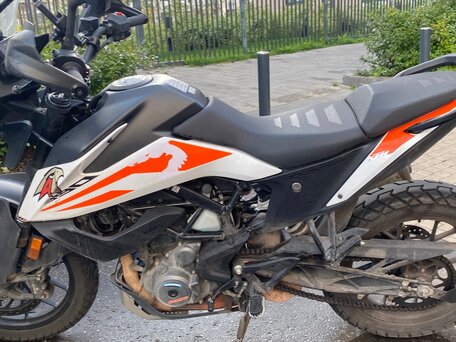2020 KTM 390 Adventure, белый, 420000 рублей, вид 2
