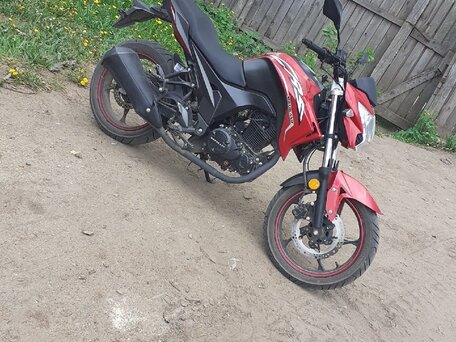 2017 Motoland CBR150, красный, 90000 рублей, вид 2