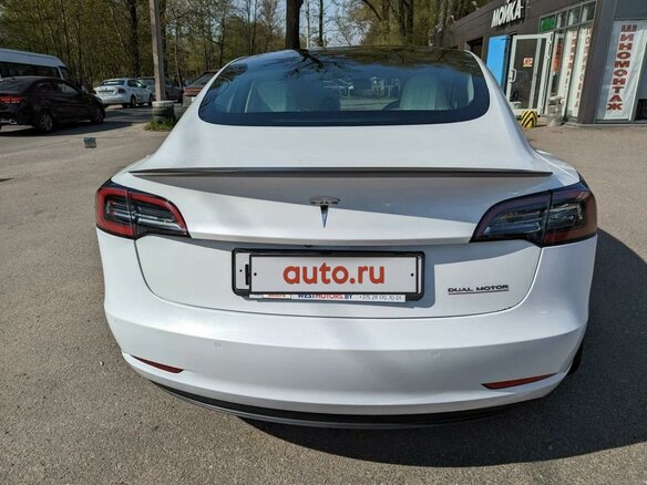 2019 Tesla Model 3 Performance I, белый - вид 5