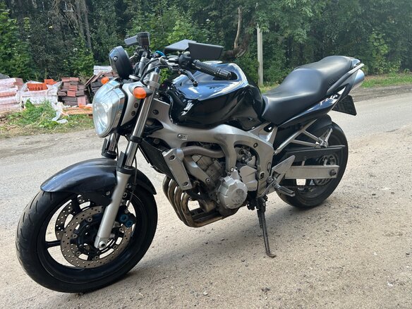 2004 Yamaha FZ6, чёрный, 320000 рублей