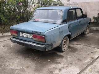 2003 Lada (ВАЗ) 2107, синий, 120000 рублей, вид 3