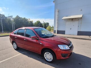 2018 Lada (ВАЗ) Granta I Рестайлинг, красный, 850000 рублей, вид 5
