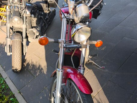 1995 Suzuki Intruder VS800, красный, 300000 рублей, вид 5