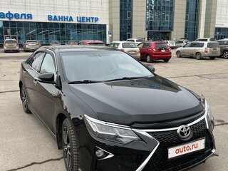 2017 Toyota Camry VII (XV50) Рестайлинг 2, чёрный, 2200000 рублей, вид 2