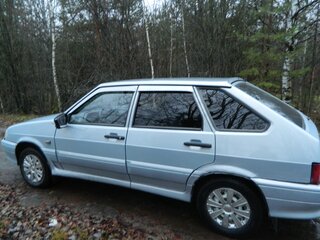 2007 Lada (ВАЗ) 2114, голубой, 155000 рублей, вид 4