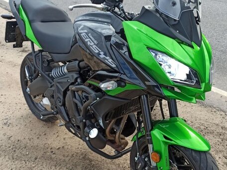 2021 Kawasaki Versys 650, зелёный, 900000 рублей, вид 1