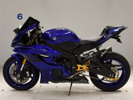 2017 Yamaha YZF-R6, синий, 960000 рублей, вид 3