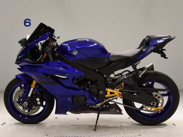 2017 Yamaha YZF-R6, синий, 960000 рублей - вид 2