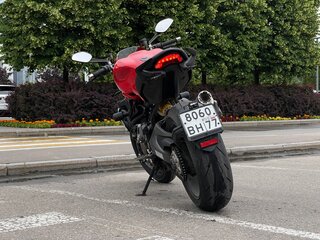 2014 Ducati Monster 1200, красный, 650000 рублей, вид 4