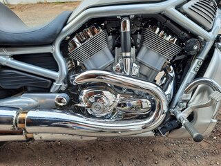2007 Harley-Davidson V-Rod, серебристый, 1350000 рублей, вид 2