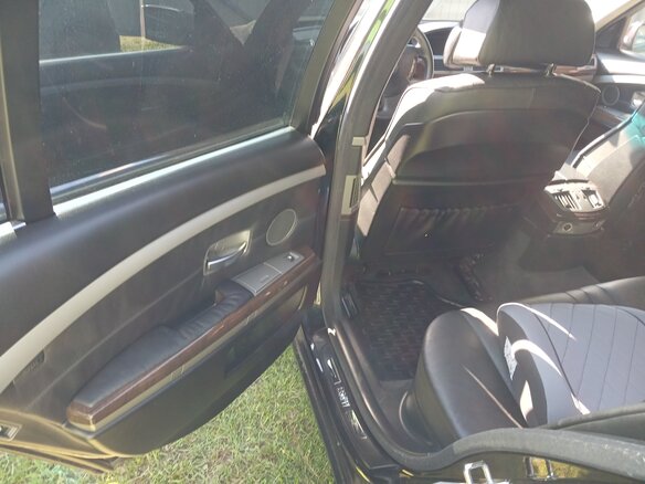 2003 BMW 7 серии Long 730Li IV (E65/E66), чёрный, 850000 рублей - вид 14