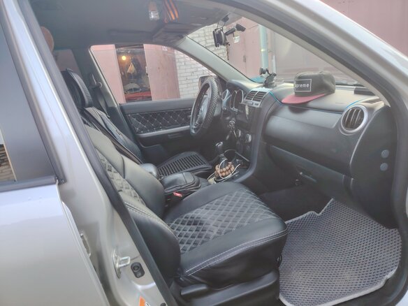 2008 Suzuki Grand Vitara II Рестайлинг, серебристый, 1250000 рублей - вид 7