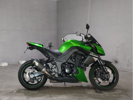2012 Kawasaki Z 1000, зелёный, 750000 рублей, вид 1