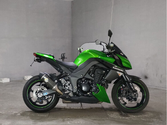 2012 Kawasaki Z 1000, зелёный, 750000 рублей