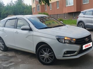 2019 Lada (ВАЗ) Vesta SW I, белый, 1000000 рублей, вид 1