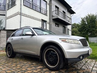 2005 Infiniti FX35 I (S50), серебристый, 730000 рублей, вид 2