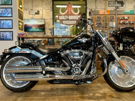 2021 Harley-Davidson Fat Boy, чёрный, 2200000 рублей, вид 3