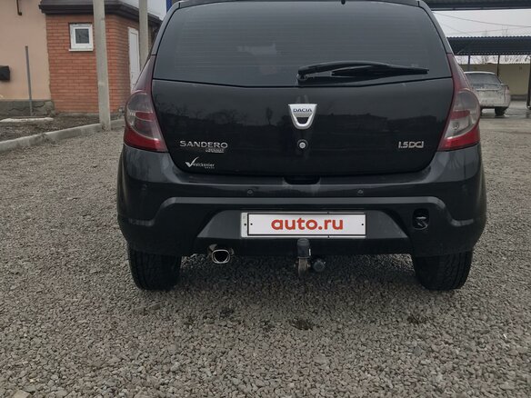 2009 Dacia Sandero I, чёрный, 500000 рублей - вид 2