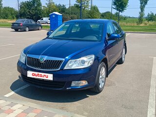 2012 Skoda Octavia II (A5) Рестайлинг, синий, 870000 рублей, вид 4