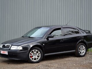 2008 Skoda Octavia I (A4) Рестайлинг, чёрный, 900000 рублей, вид 1