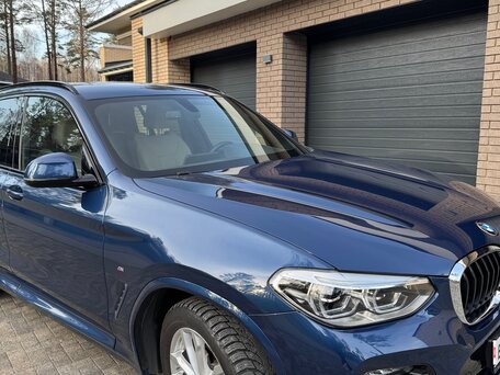 2021 BMW X3 20d xDrive III (G01), синий, 4700000 рублей, вид 1