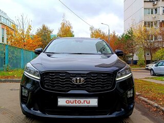 2018 Kia Sorento III Prime Рестайлинг, чёрный, 3200000 рублей, вид 2
