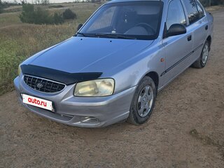 2006 Hyundai Accent ТагАЗ II, серебристый, 450000 рублей, вид 1