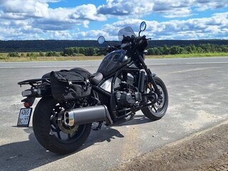2020 Honda CMX 1100 Rebel, чёрный, 990000 рублей, вид 4