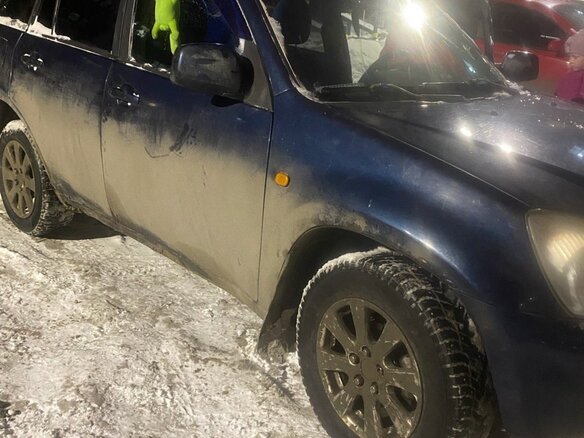 2007 Chery Tiggo (T11) I, синий, 280000 рублей - вид 1