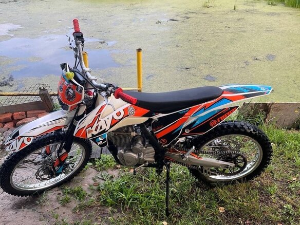 2023 Kayo K1 250 MX, белый, 135000 рублей
