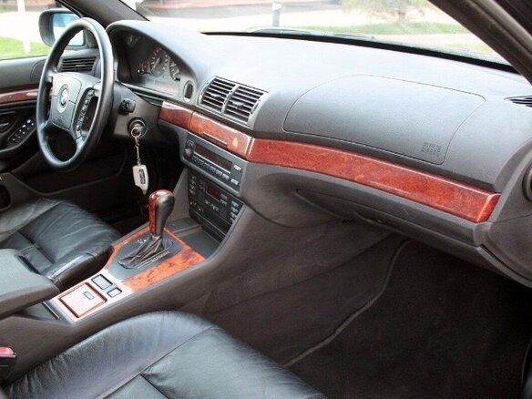 1998 BMW 5 серии 523i IV (E39), синий - вид 10