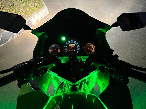2009 Kawasaki Ninja 250R, зелёный, 350000 рублей - вид 5
