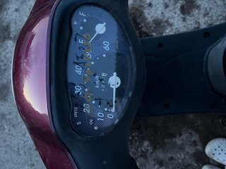 1998 Honda Dio, пурпурный, 50000 рублей, вид 2