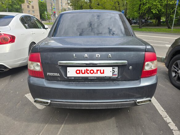 2016 Lada (ВАЗ) Priora I Рестайлинг, серый, 480000 рублей - вид 5
