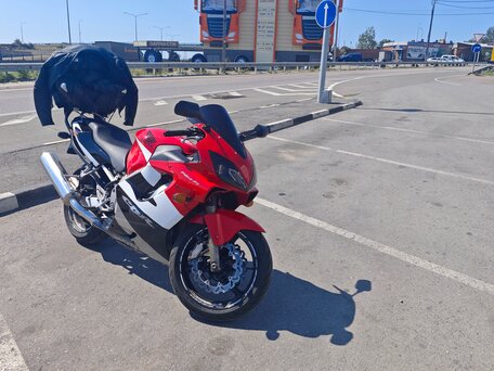 2002 Honda CBR 600F, красный, 400000 рублей, вид 1