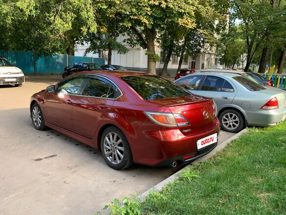 2012 Mazda 6 II (GH) Рестайлинг, красный, 1050000 рублей - вид 6