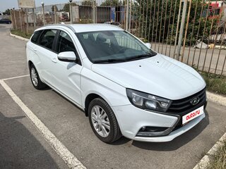 2019 Lada (ВАЗ) Vesta SW I, белый, 1100000 рублей, вид 4