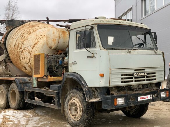 2006 КамАЗ Автобетоносмеситель, серый, 800000 рублей