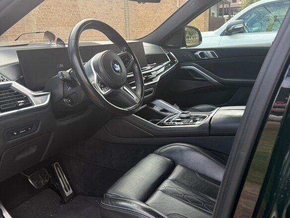 2023 BMW X6 M60i III (G06) Рестайлинг, чёрный, 11450000 рублей - вид 7