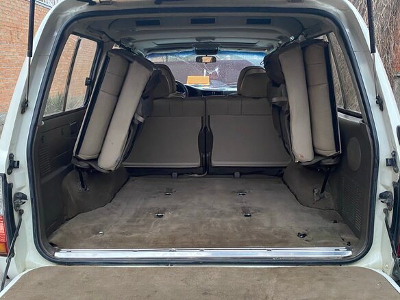 1997 Toyota Land Cruiser 80 Series Рестайлинг, белый, 2300000 рублей - вид 20