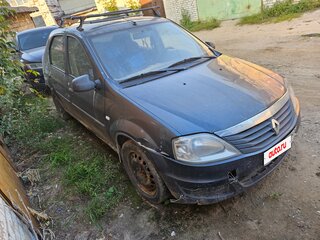 2010 Renault Logan I Рестайлинг, серый, 240000 рублей, вид 1